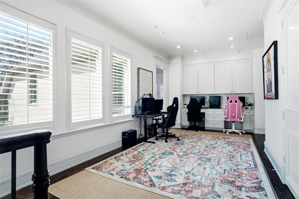 509 King Ranch Road Southlake, TX 76092 - Photo 24 of 40 a view of a workspace with furniture and a window