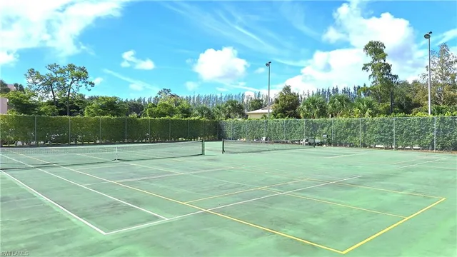 a view of a tennis court