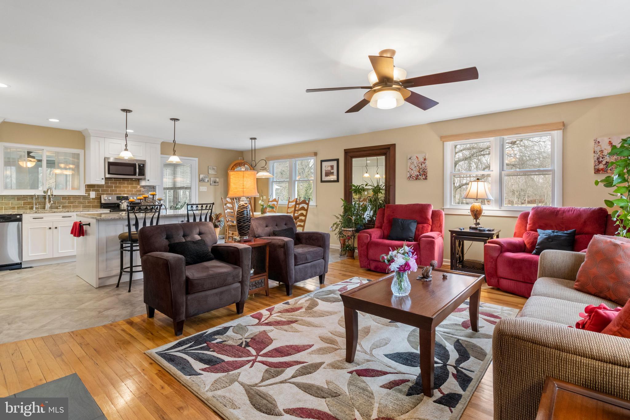 944 Pebble Hill Road Doylestown, PA 18901 - Photo 13 of 51 Open Concept Kitchen and Family Room