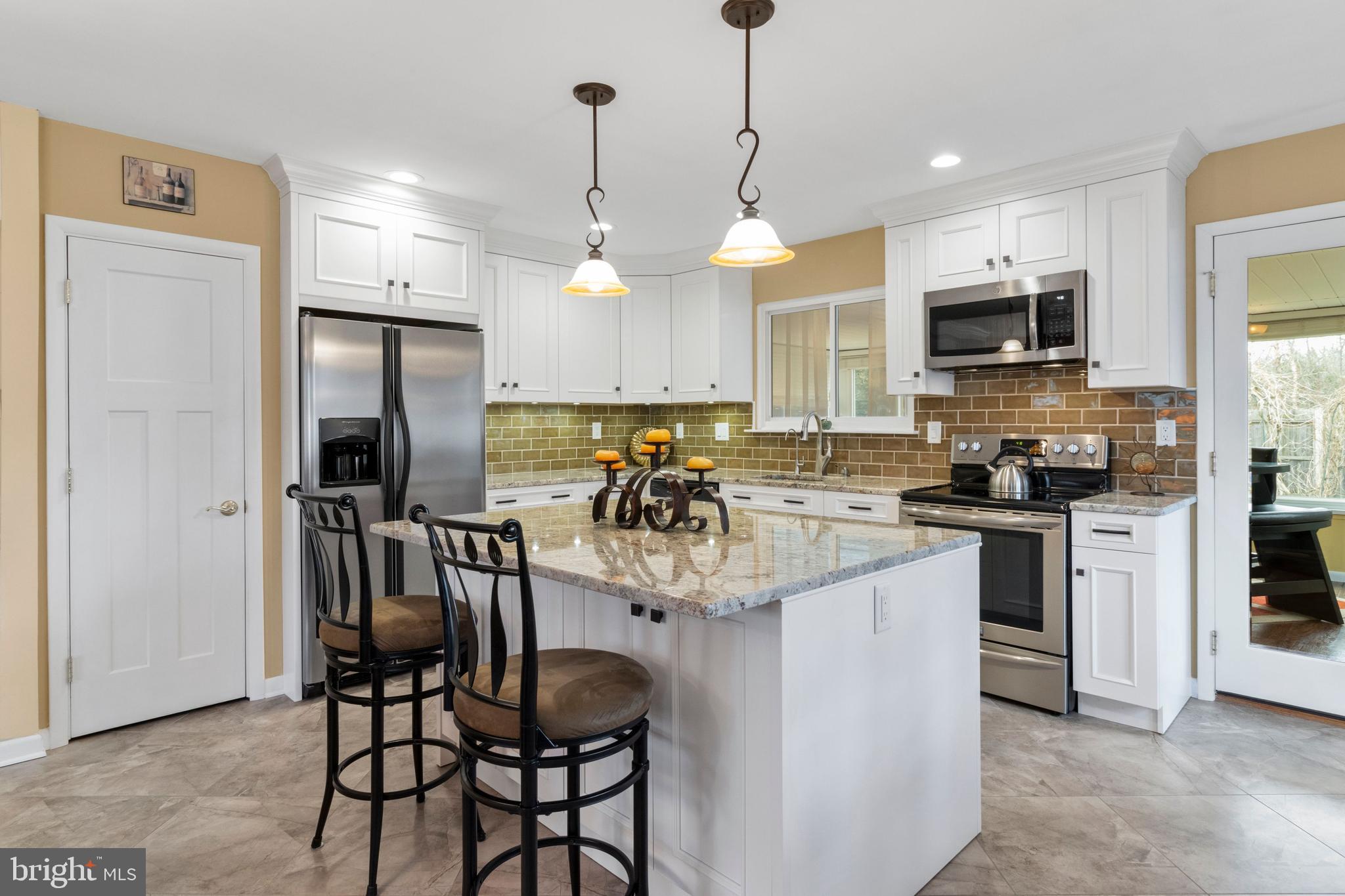 944 Pebble Hill Road Doylestown, PA 18901 - Photo 9 of 51 Kitchen Island with Pendant Lights
