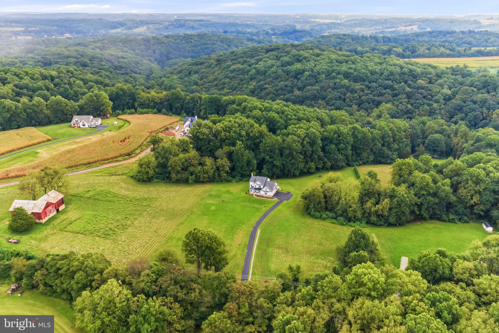 Aerial of 10+ Acre Property