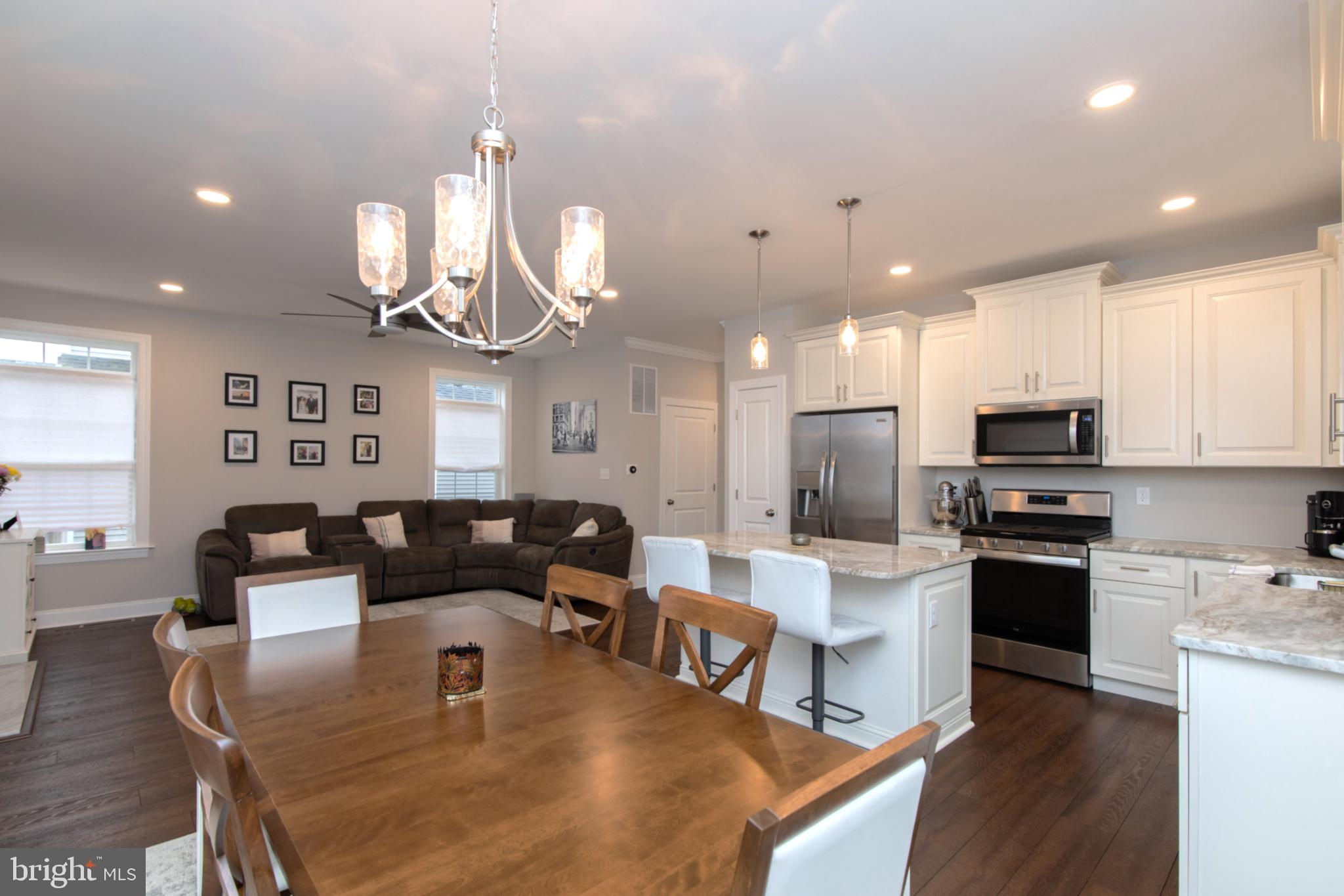 1213 Chestnut Street Burlington, NJ 08016 - Photo 5 of 15 Dining Area and Kitchen