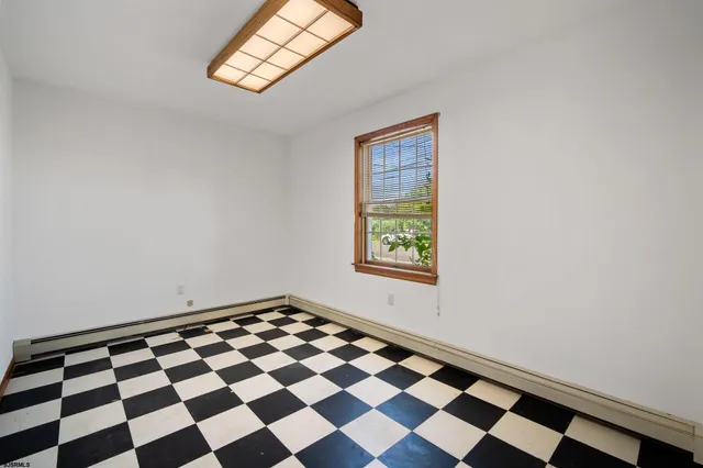 a view of a window in a room