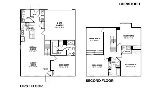 $296,900 | 6199 Rhinecliff Drive, Whitestown, IN 46075