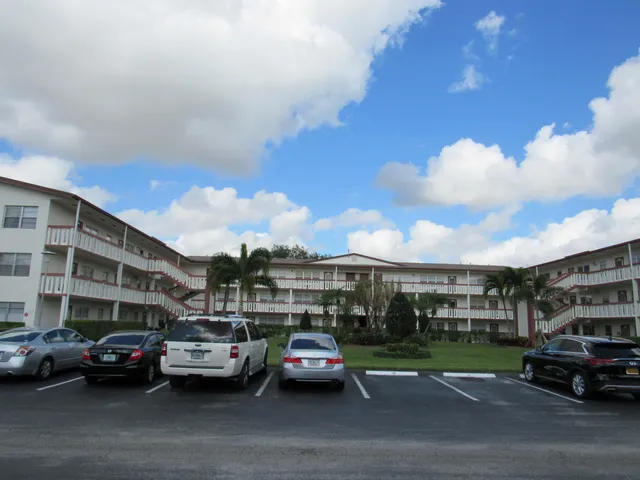 a car parked in front of a building