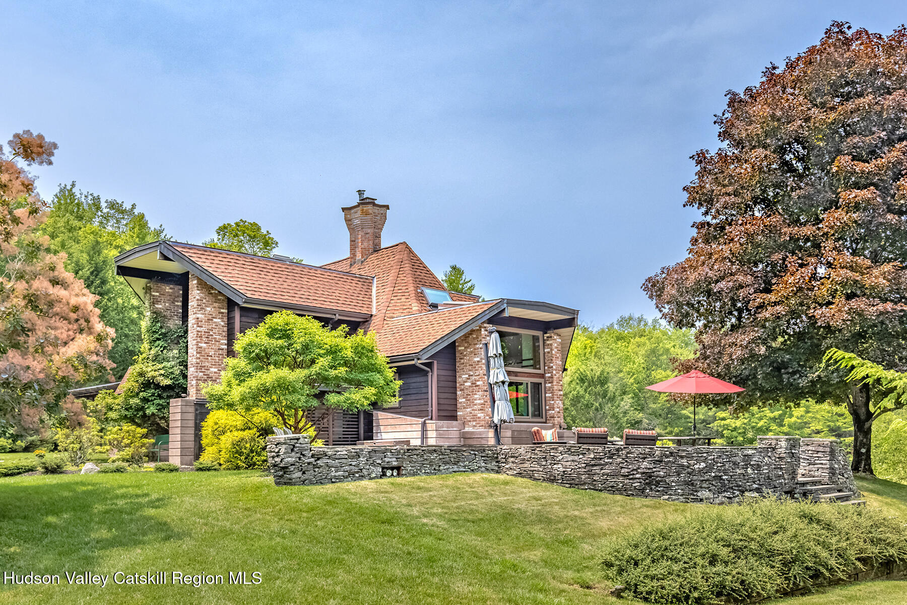 262 Macdaniel Road Woodstock, NY 12498 - Photo 44 of 51 ext house and wall