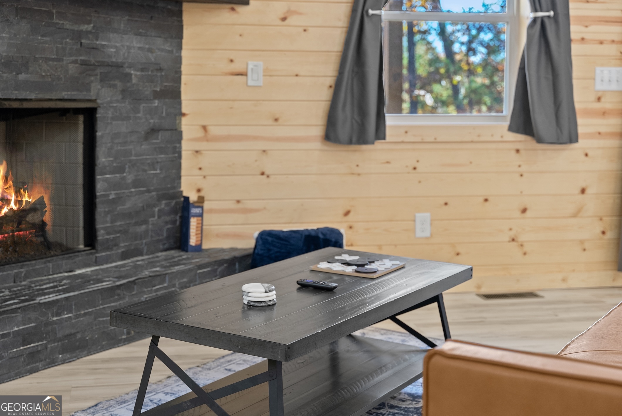 339 Hickory Ridge Drive Cleveland, GA 30528 - Photo 28 of 54 a kitchen with a table chairs and a wooden floor