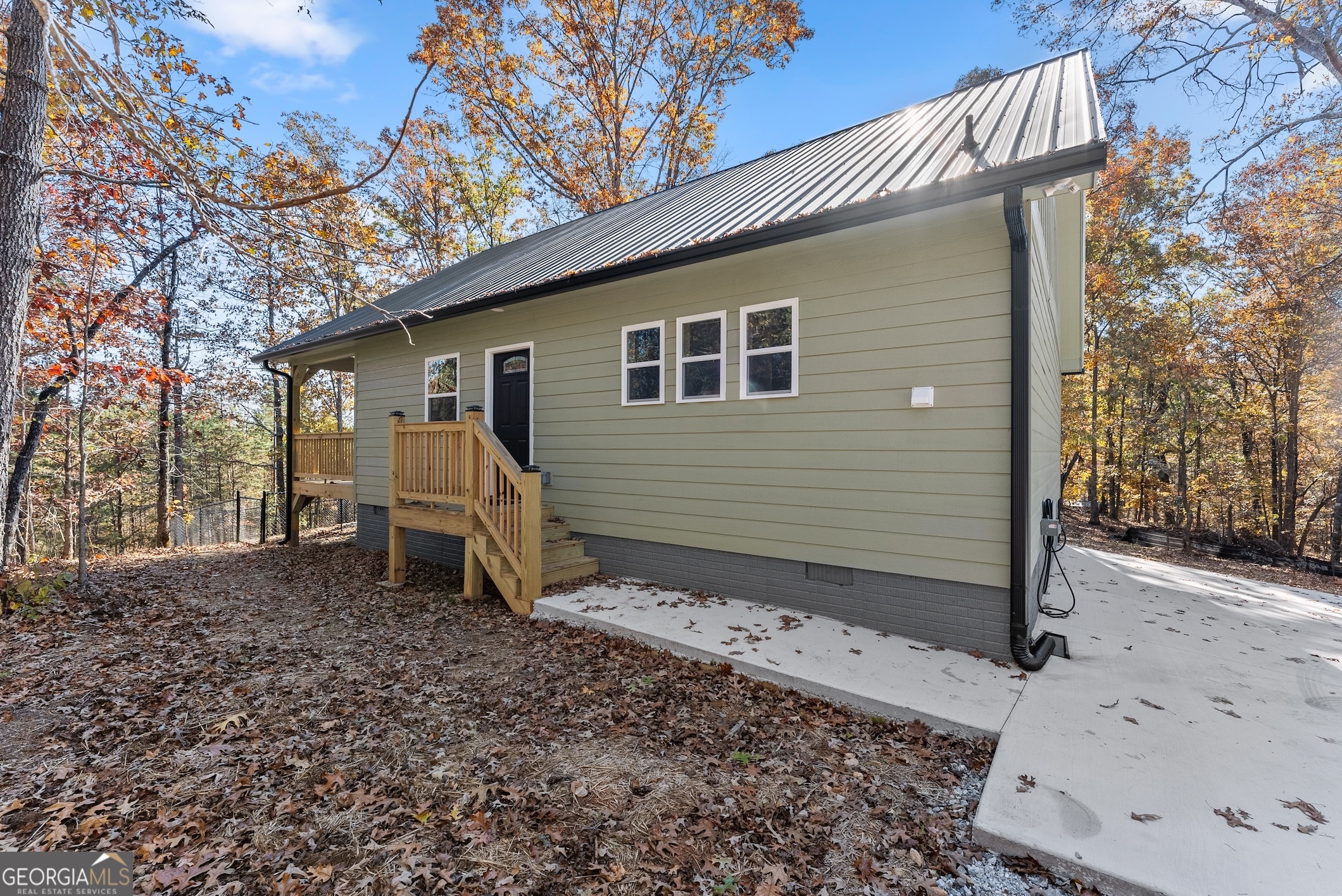 339 Hickory Ridge Drive Cleveland, GA 30528 - Photo 41 of 54 a view of a house with a yard