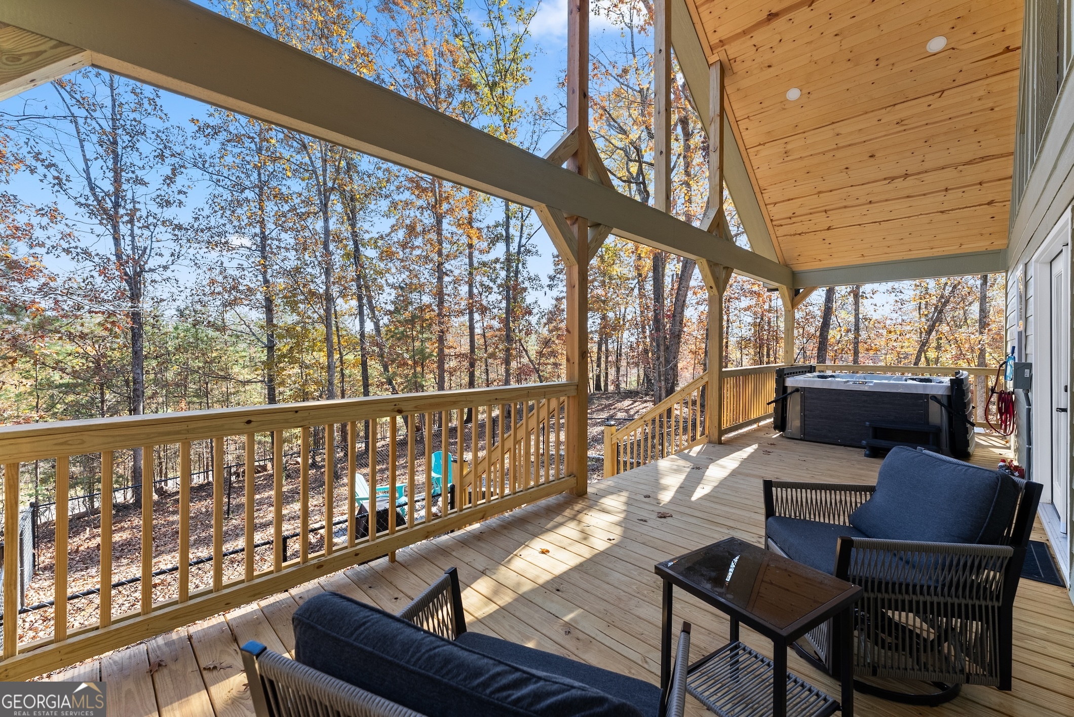 339 Hickory Ridge Drive Cleveland, GA 30528 - Photo 43 of 54 a view of a porch with furniture