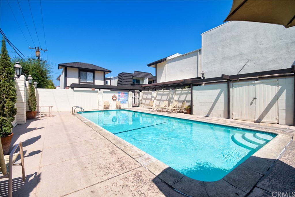 1140 Arcadia Avenue, Unit H Arcadia, CA 91007 - Photo 40 of 46 a view of a swimming pool with a patio