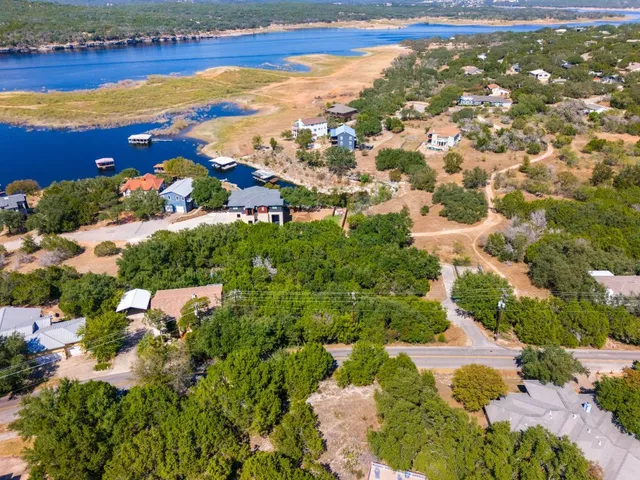 a view of a city with ocean view