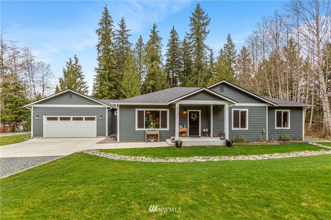 19614 Lerch Road Snohomish, WA 98290 - Photo 1 of 40 a front view of house with yard and green space
