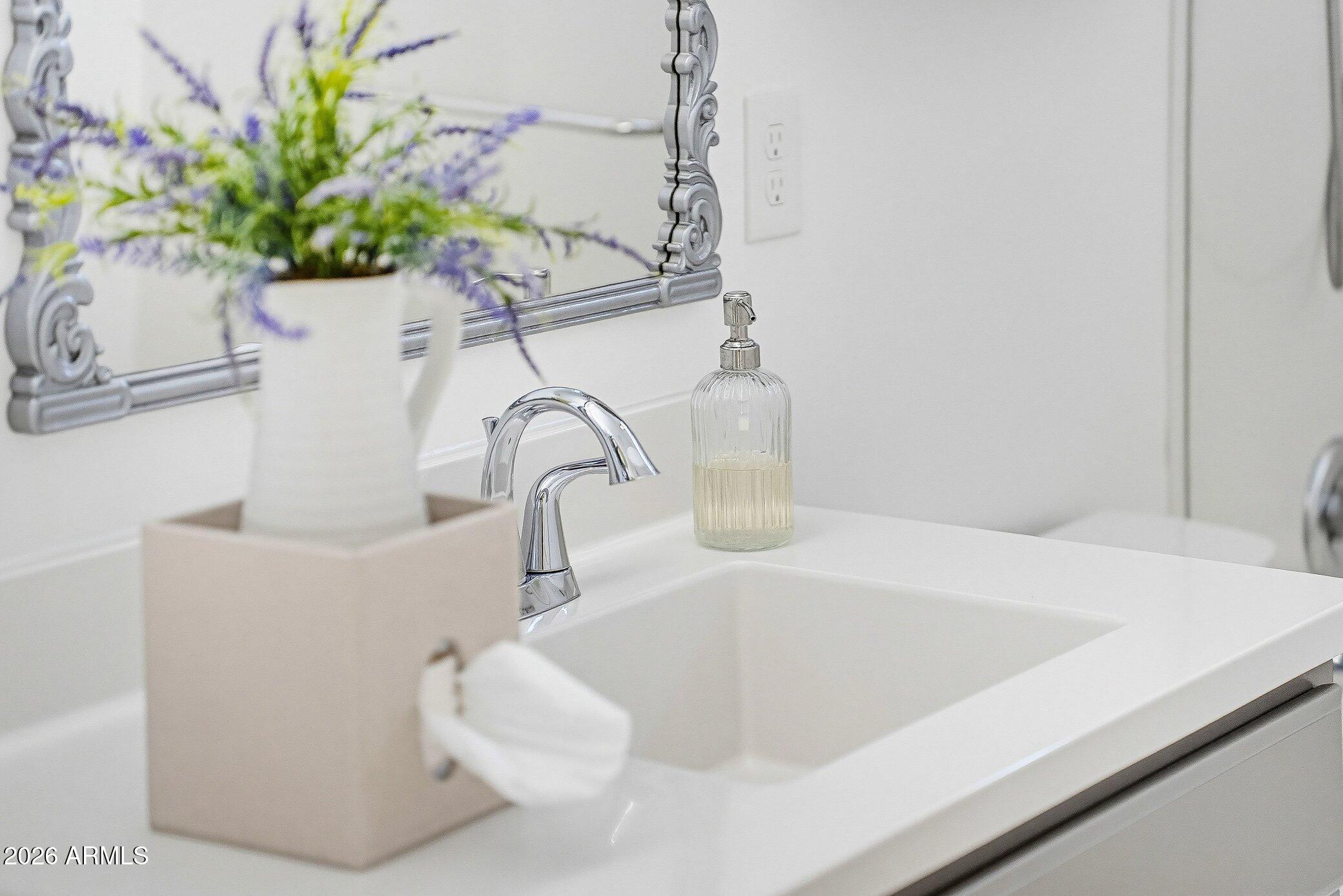 5819 South Wilson Way Gilbert, AZ 85298 - Photo 52 of 76 a close view of sink and tap