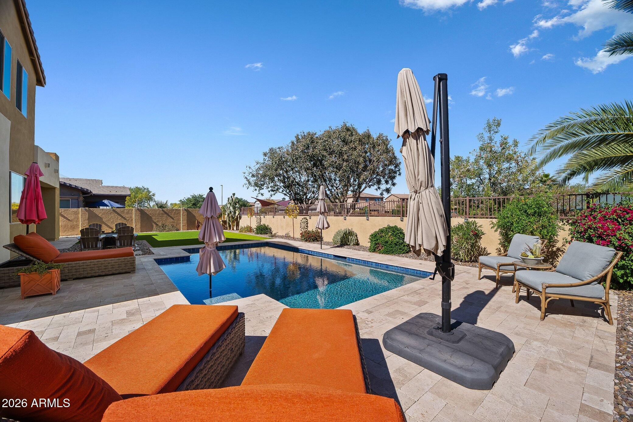 5819 South Wilson Way Gilbert, AZ 85298 - Photo 60 of 76 a outdoor space with furniture and patio