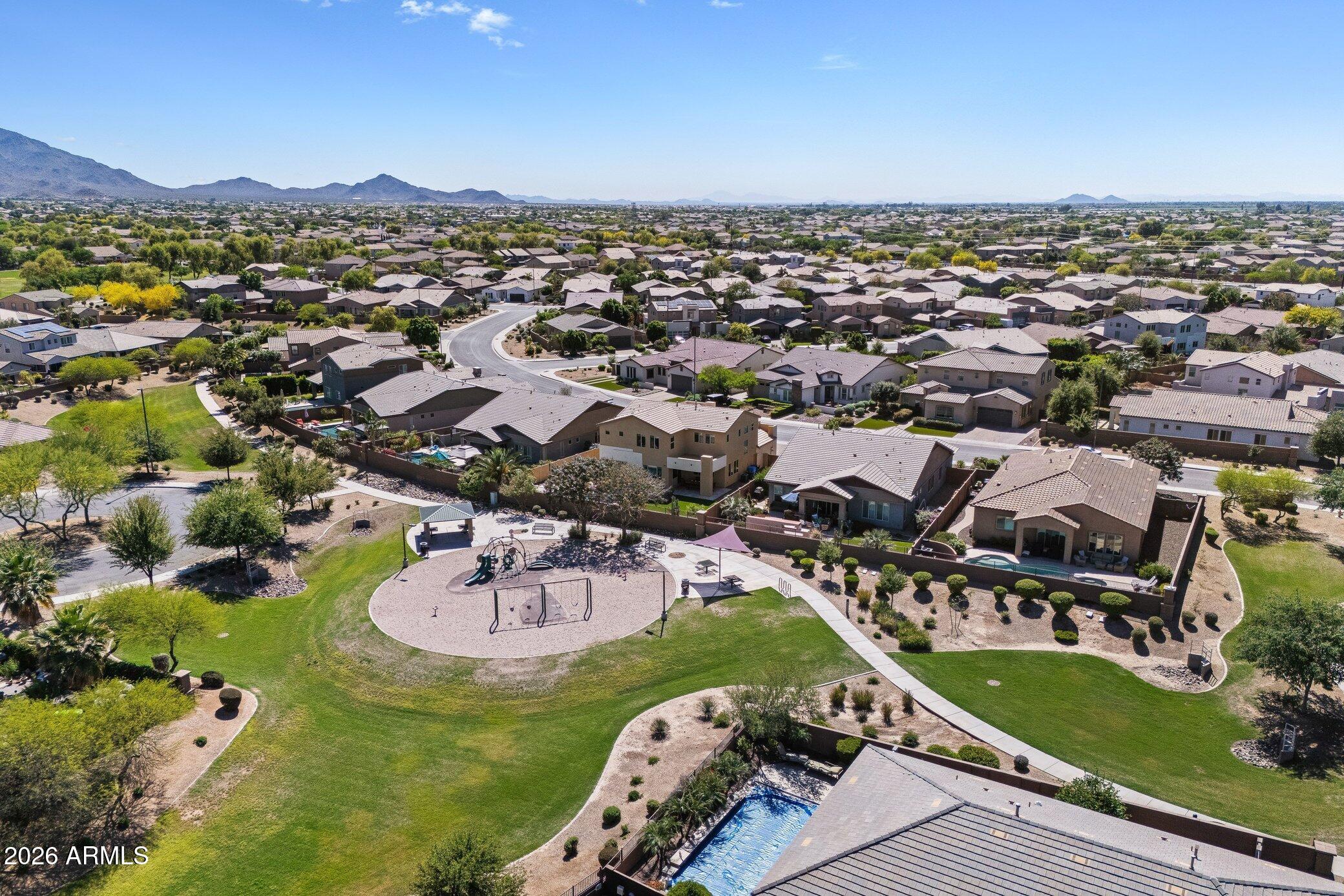 5819 South Wilson Way Gilbert, AZ 85298 - Photo 69 of 76 an aerial view of a