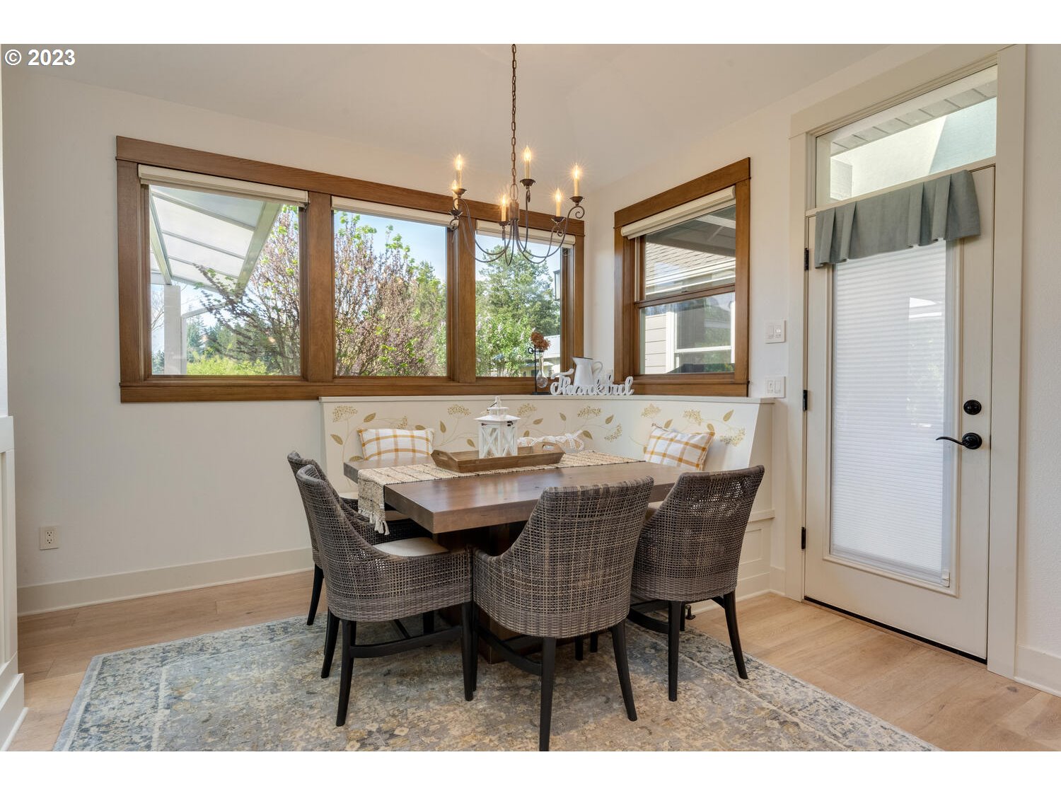 5700 Northwest 304th Street Ridgefield, WA 98642 - Photo 13 of 37 a view of a dining room with furniture and window