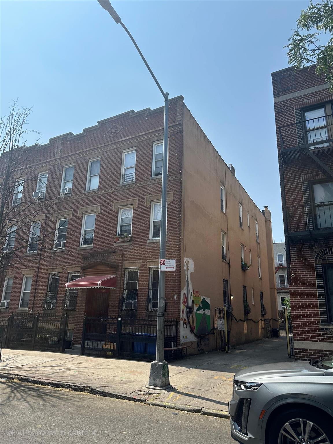 295 Schaefer Street Brooklyn, NY 11237 - Photo 2 of 9 a front view of a building with street