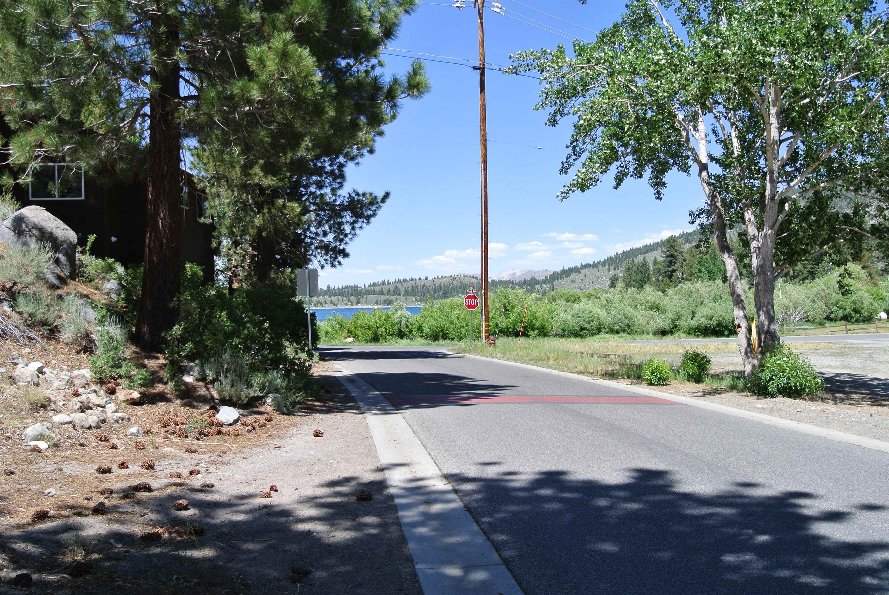 40 Bruce Street June Lake, CA 93529 - Photo 3 of 5 Bruce Street looking towards June Lake and trail
