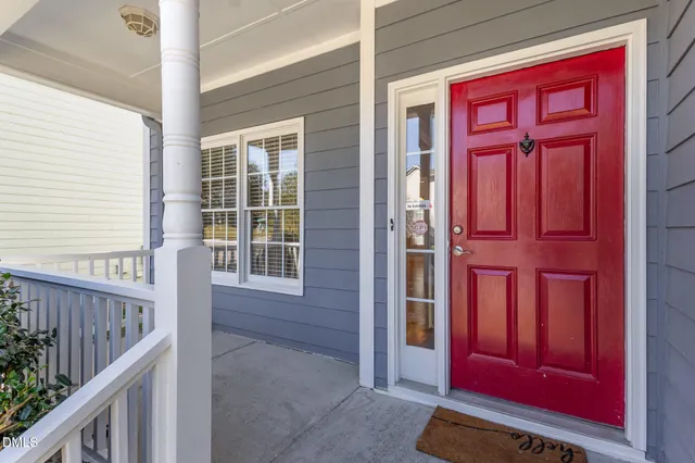 a view of front door