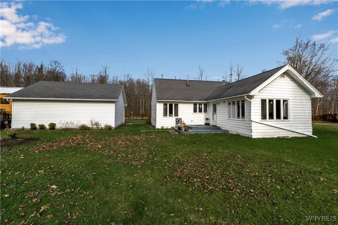 427 Herr Road Evans, NY 14006 - Photo 26 of 30 Back of Home and Garage