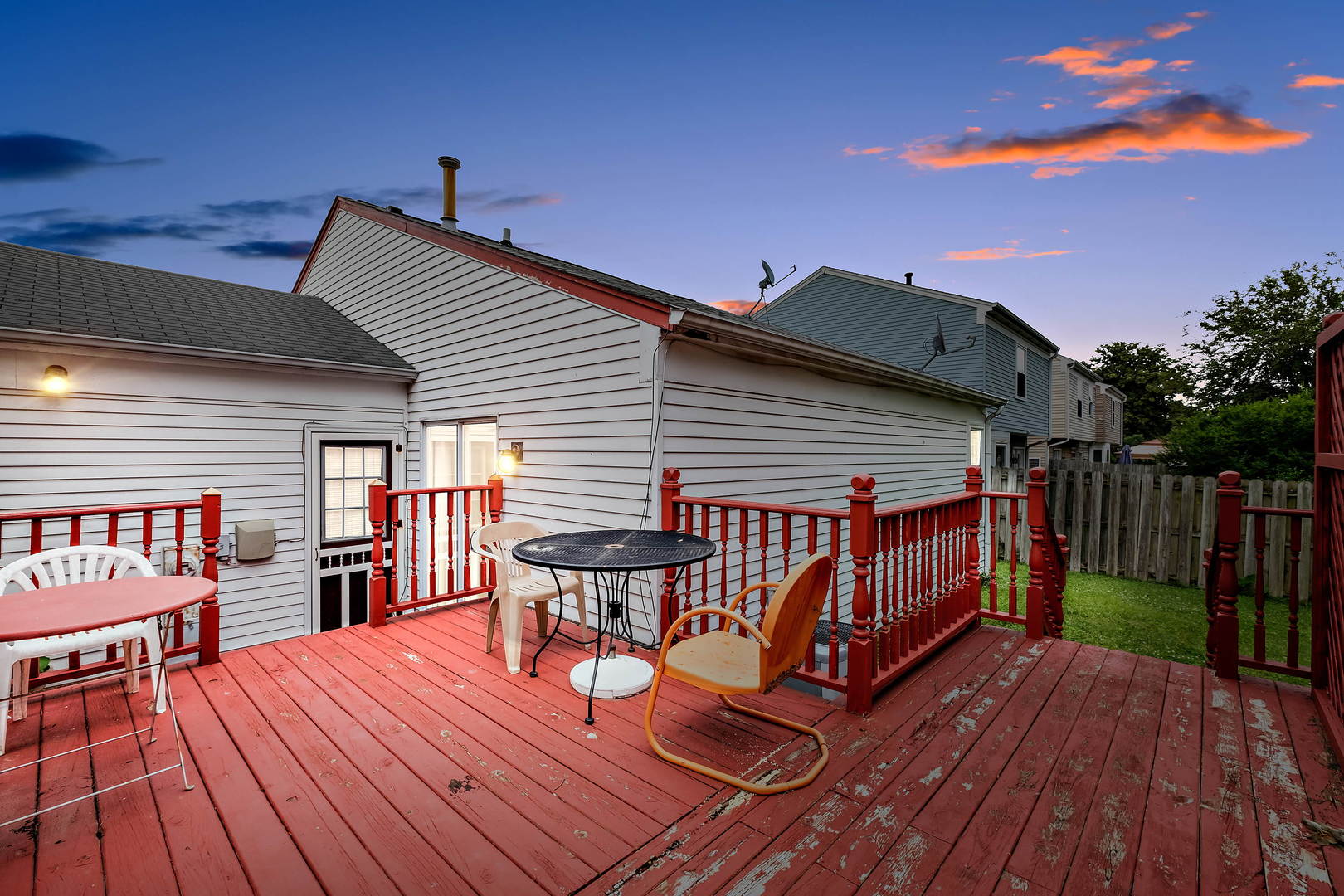 1021 Perry Drive Algonquin, IL 60102 - Photo 16 of 18 a view of a chairs on wooden deck