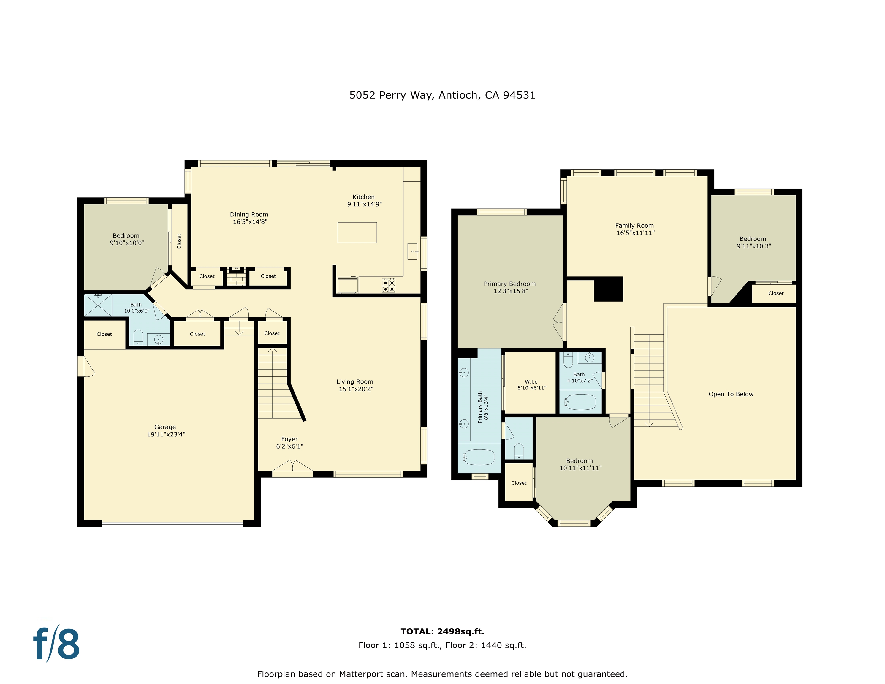 5052 Perry Way Antioch, CA 94531 - Photo 51 of 51 View of property floor plan