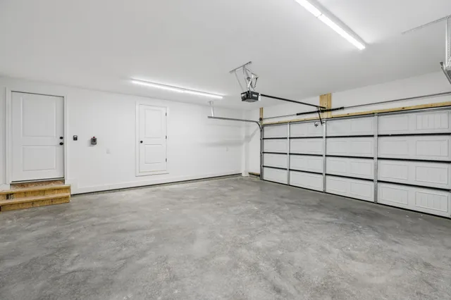 a view of a room with an empty space