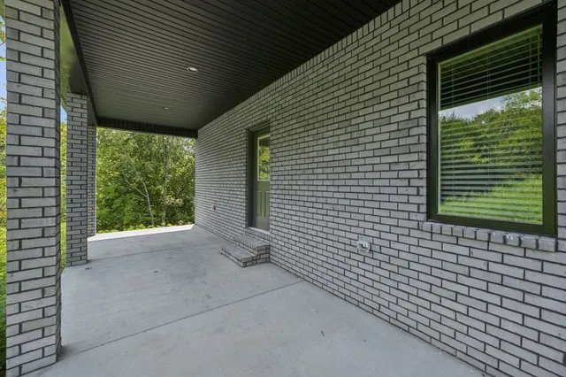 a view interior of a house with large windows
