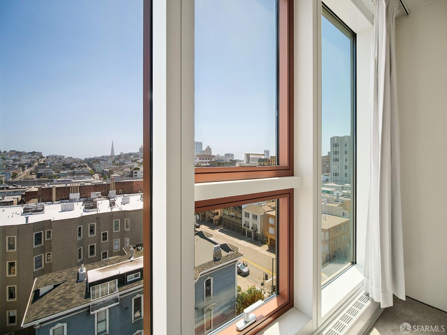 1800 Pacific Avenue, Unit 701 San Francisco, CA 94109 - Photo 29 of 36 a view of a balcony with wooden floor