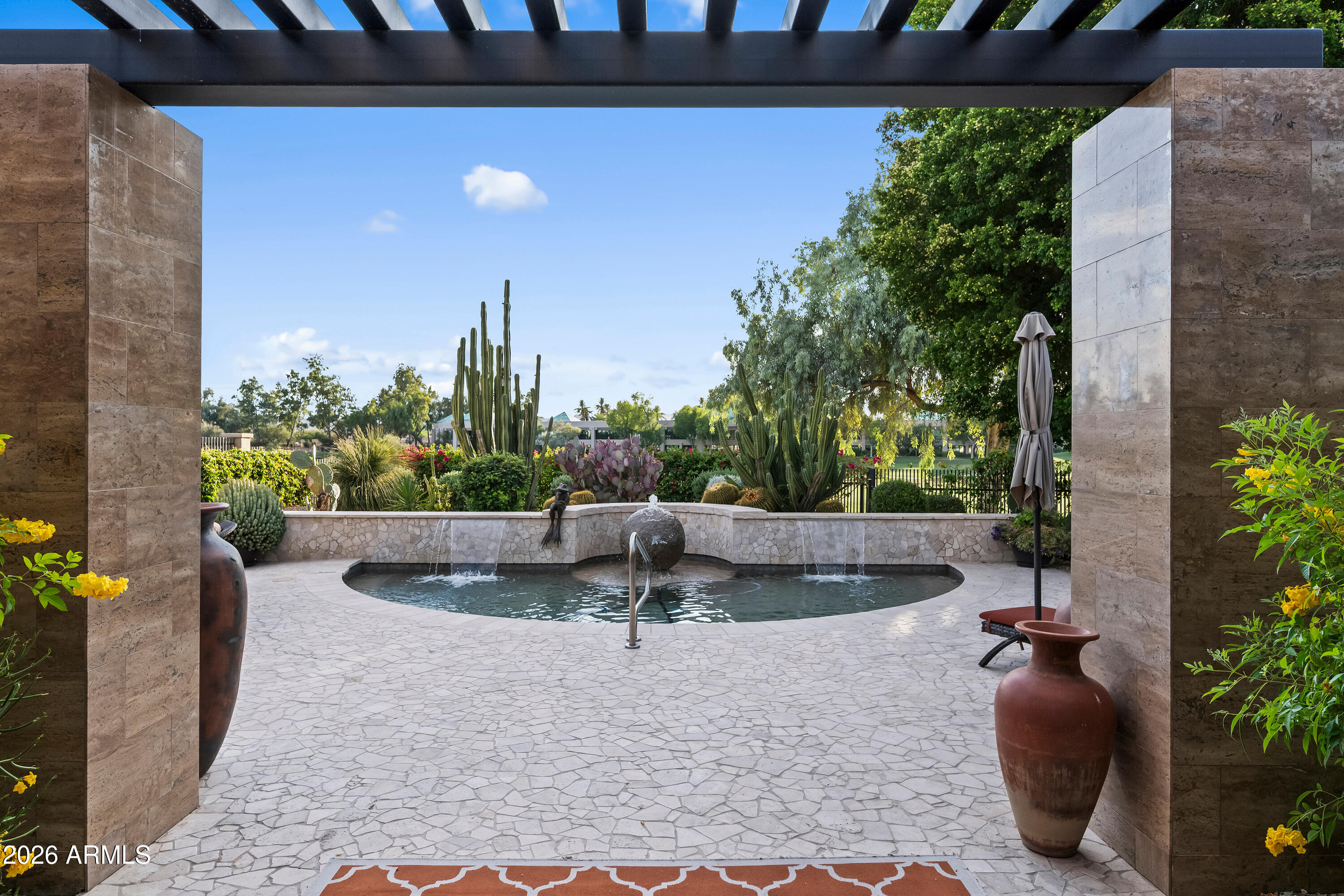 7878 East Gainey Ranch Road, Unit 31 Scottsdale, AZ 85258 - Photo 15 of 78 Upgraded Resort-Style Backyard