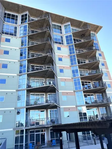 a front view of a building