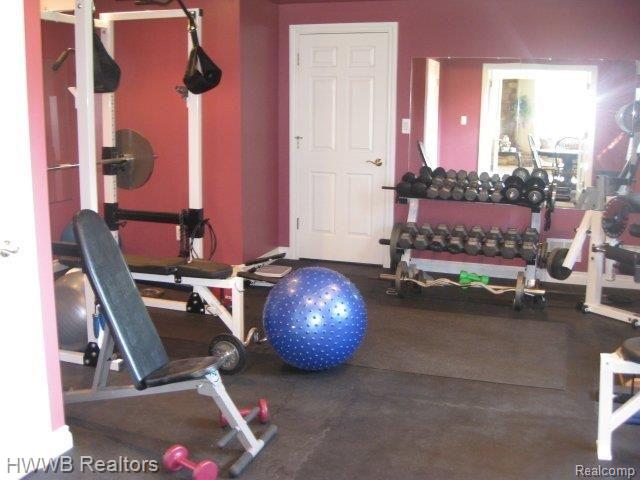 4722 Goodison Pl Drive Rochester, MI 48306 - Photo 21 of 23 Exercise Room