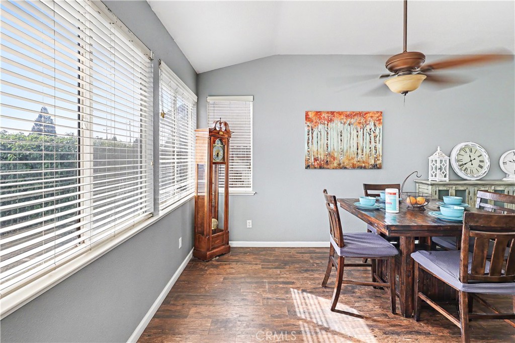 3632 Swan Court Merced, CA 95340 - Photo 16 of 50 a view of a dining room with furniture window and outside view