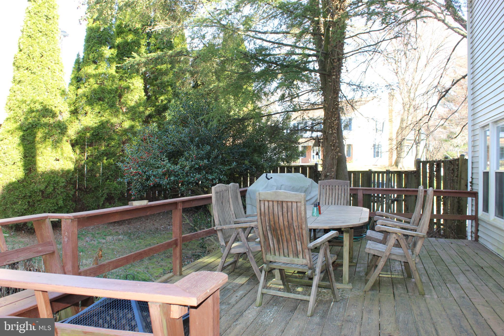 2 Thorburn Road Gaithersburg, MD 20878 - Photo 16 of 19 Walk-Out to Private Deck from Kitchen