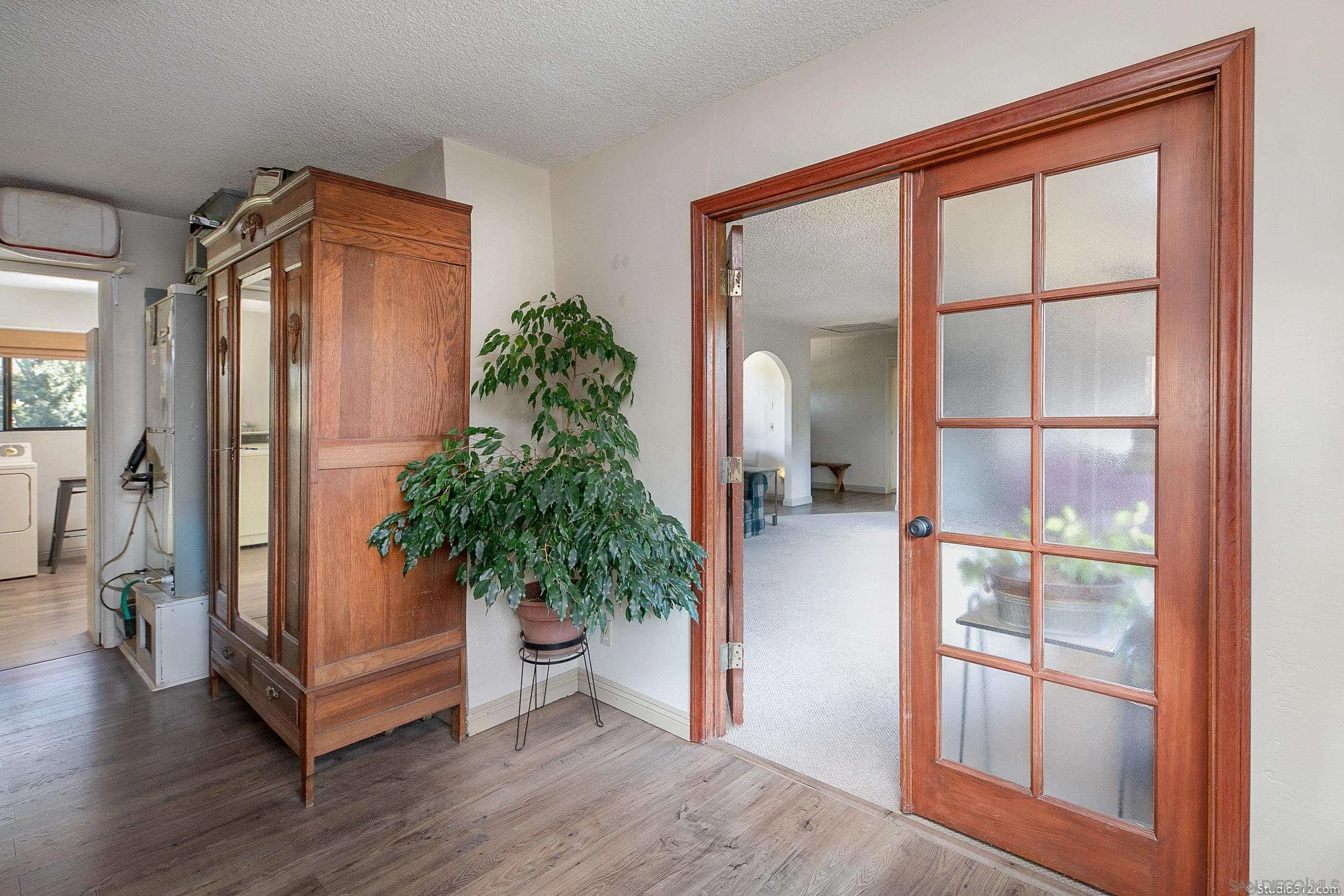 14847 Fruitvale Road Valley Center, CA 92082 - Photo 12 of 34 a view of entryway with wooden floor and front door