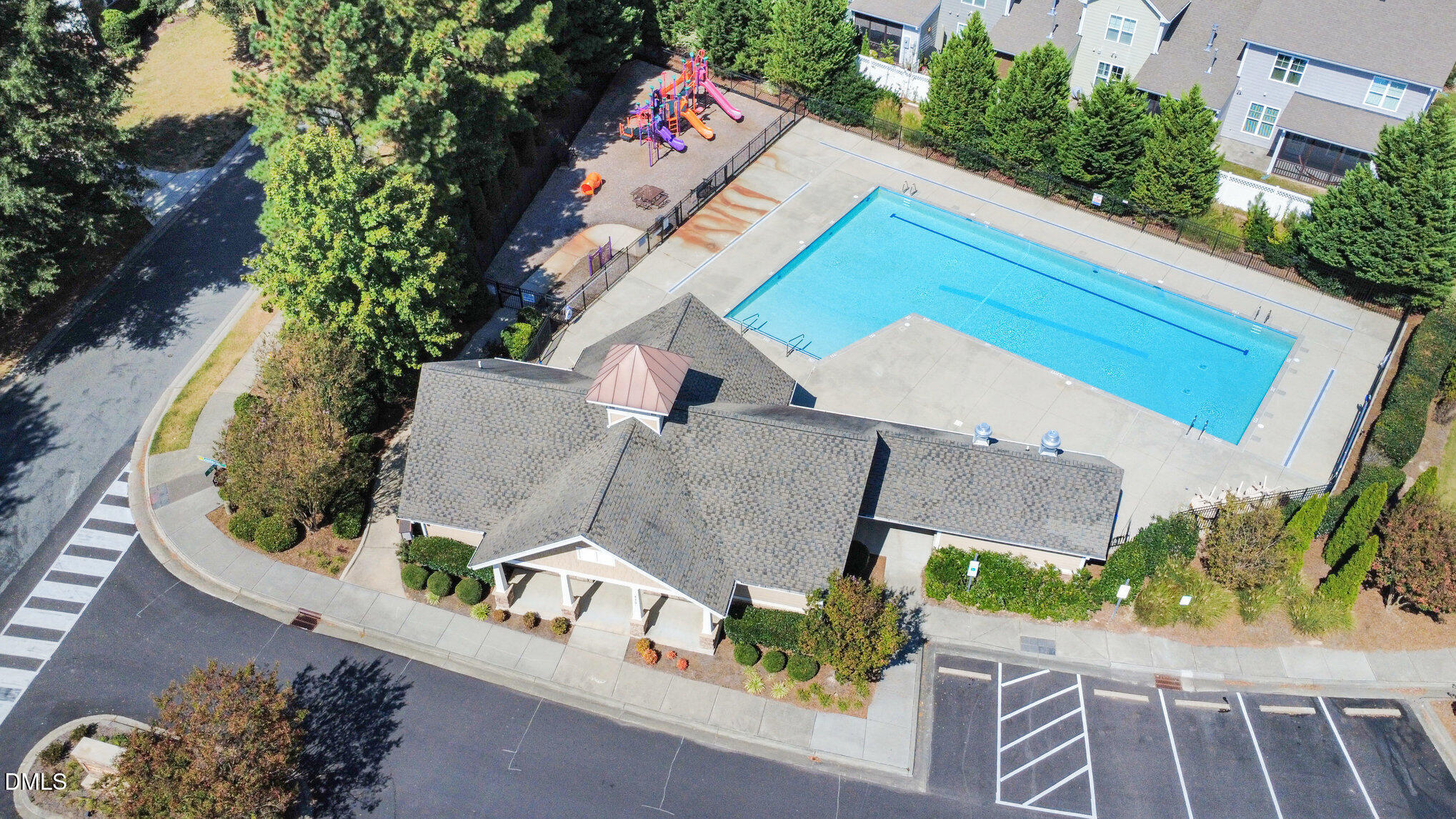 1613 Strategy Way Wake Forest, NC 27587 - Photo 32 of 40 an aerial view of a house