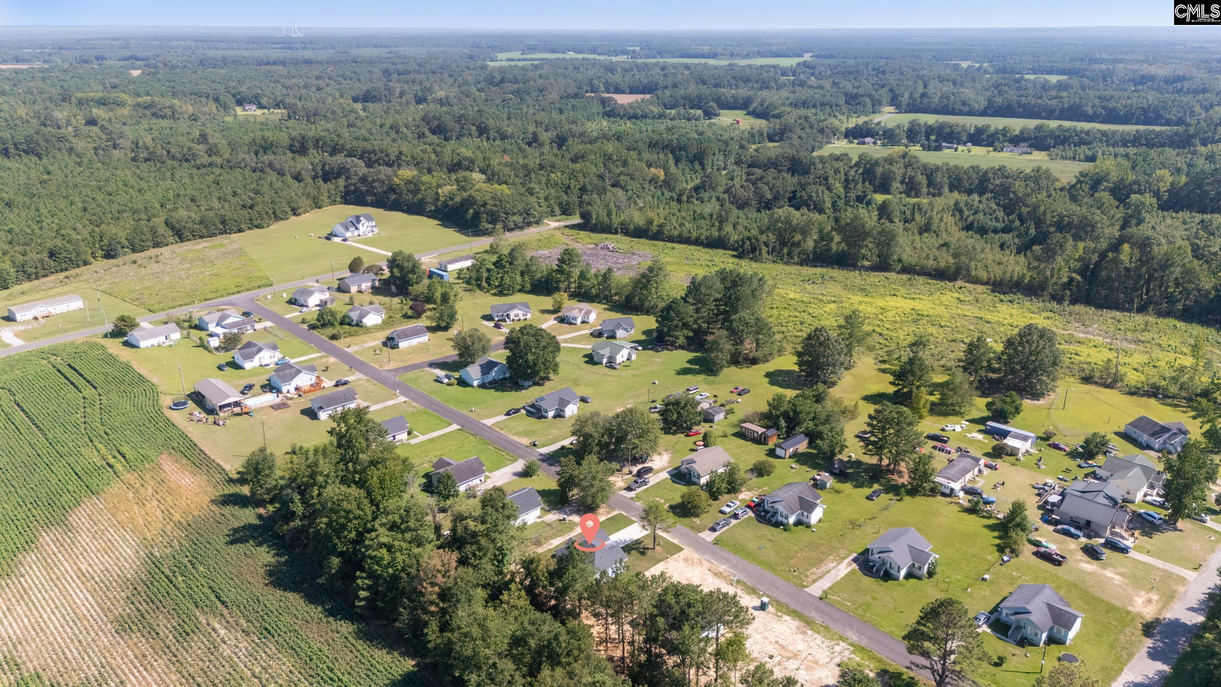 116 Sunny Acres Road Eastover, SC 29044 - Photo 34 of 40 an aerial view of a house with a yard