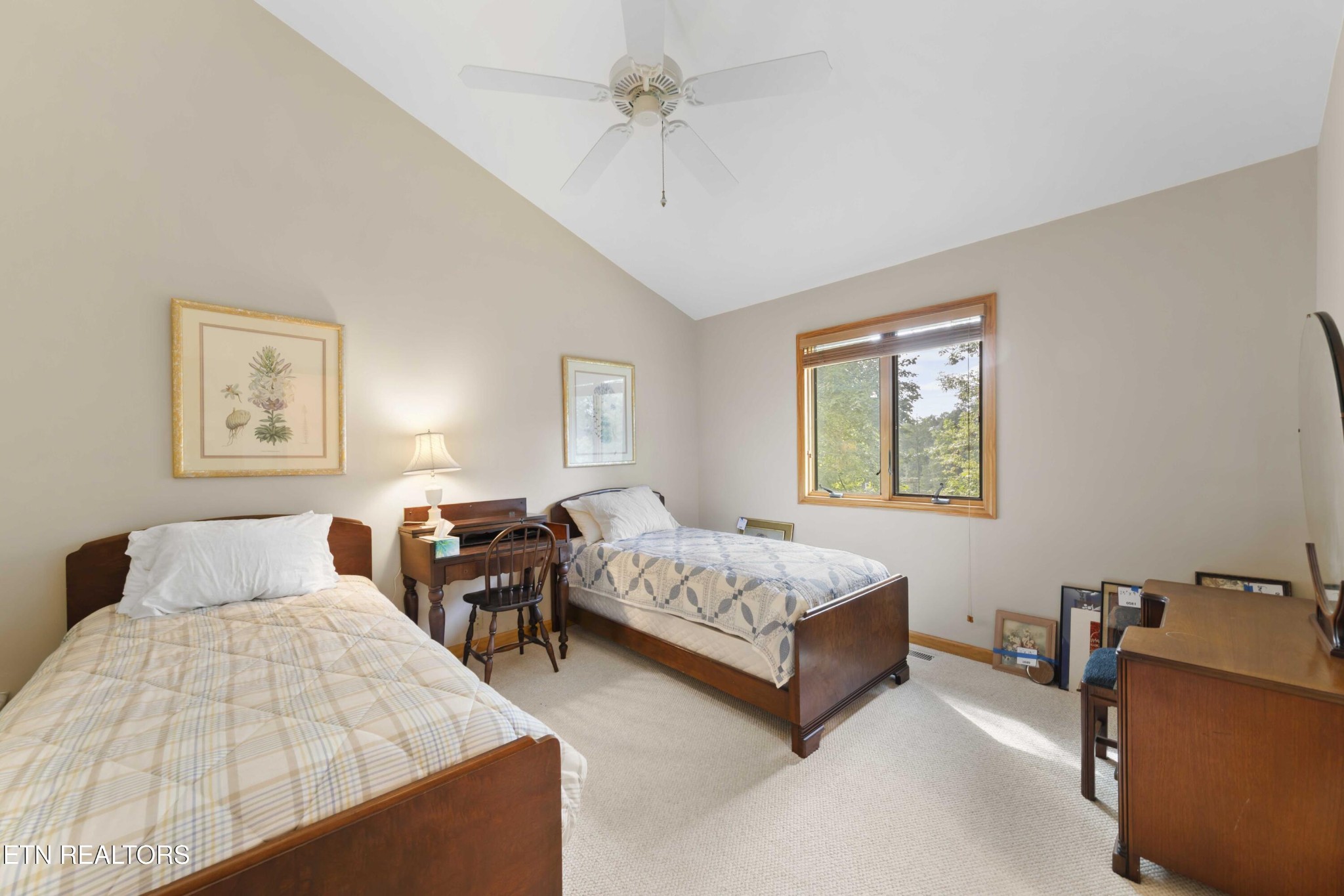 780 Old Emory Road Clinton, TN 37716 - Photo 27 of 33 a spacious bedroom with two beds and painted walls
