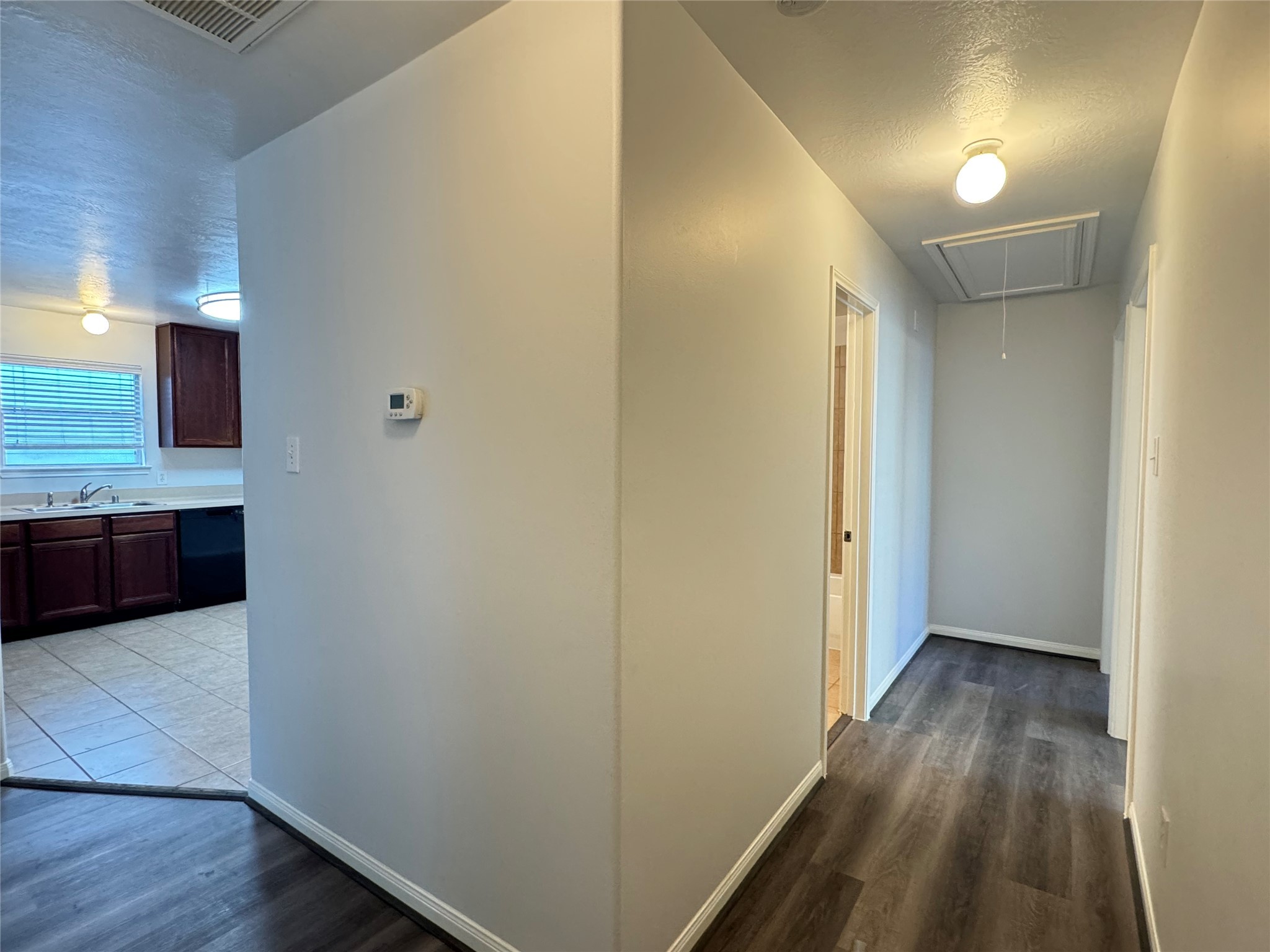 21543 Falvel Misty Drive Spring, TX 77388 - Photo 28 of 40 a view of hallway with wooden floor
