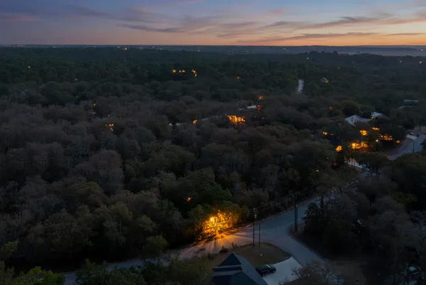 a sunset view
