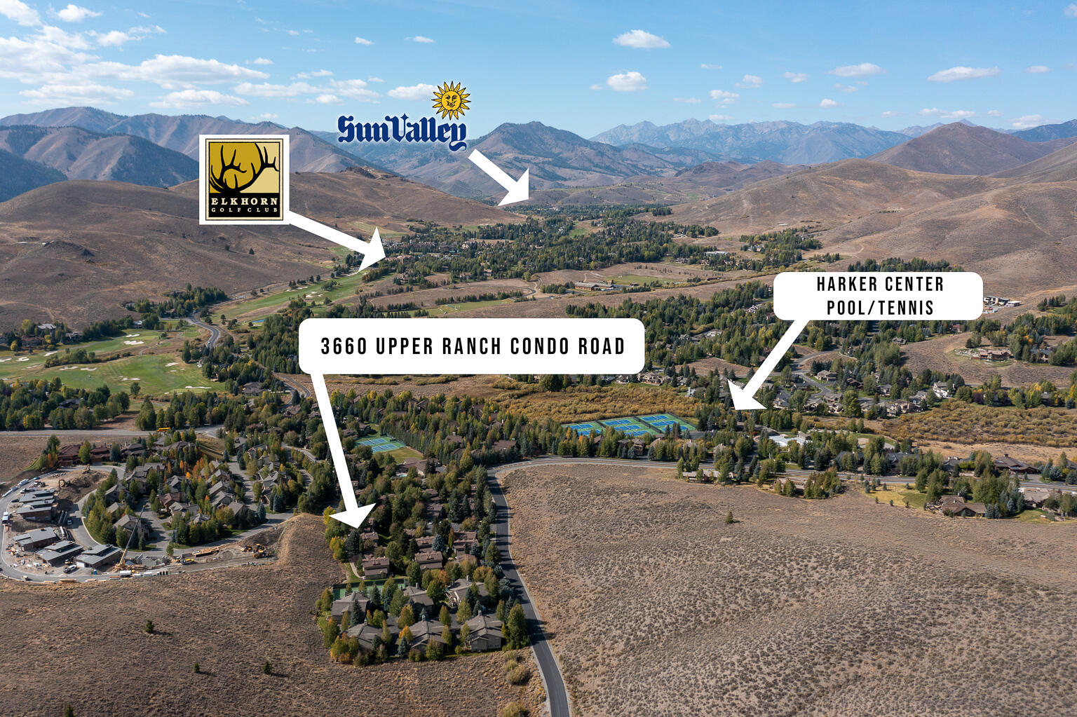 3660 Upper Ranch Condo Drive Sun Valley, ID 83353 - Photo 27 of 48 Location to Ketchum & Sun Valley