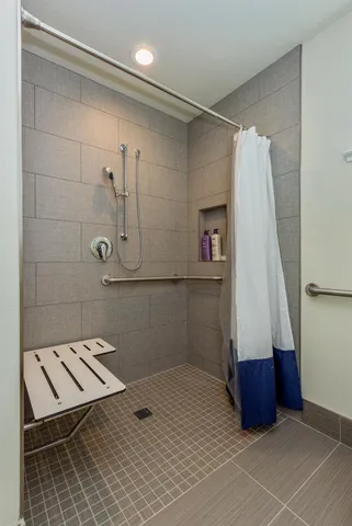 a bathroom with a sink and a toilet