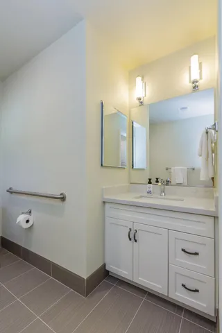 a house view with a outdoor space