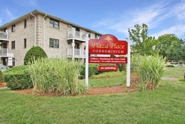 a sign on the side of the building