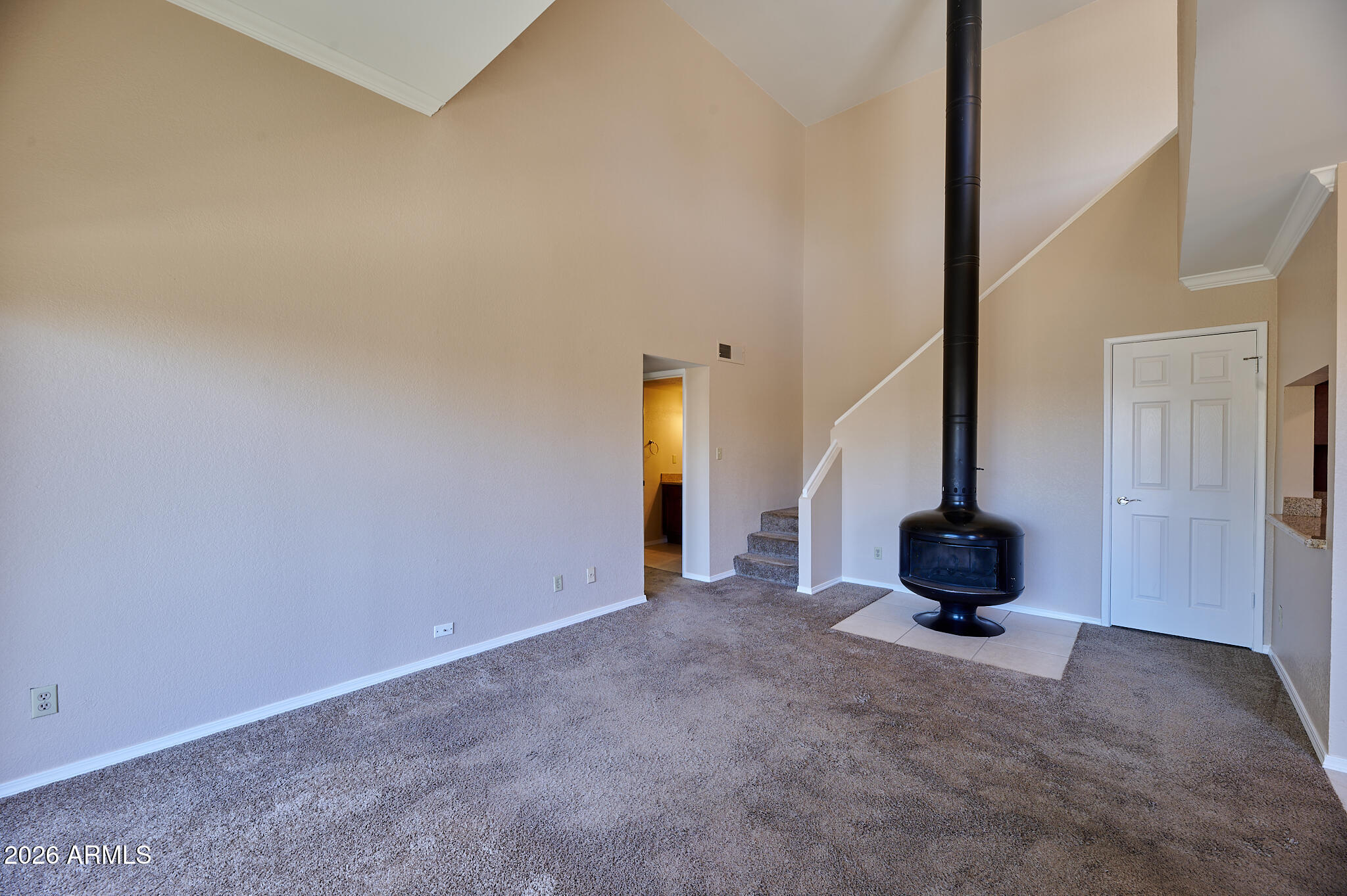 3500 North Hayden Road, Unit 310 Scottsdale, AZ 85251 - Photo 8 of 26 Living Room w Fireplace