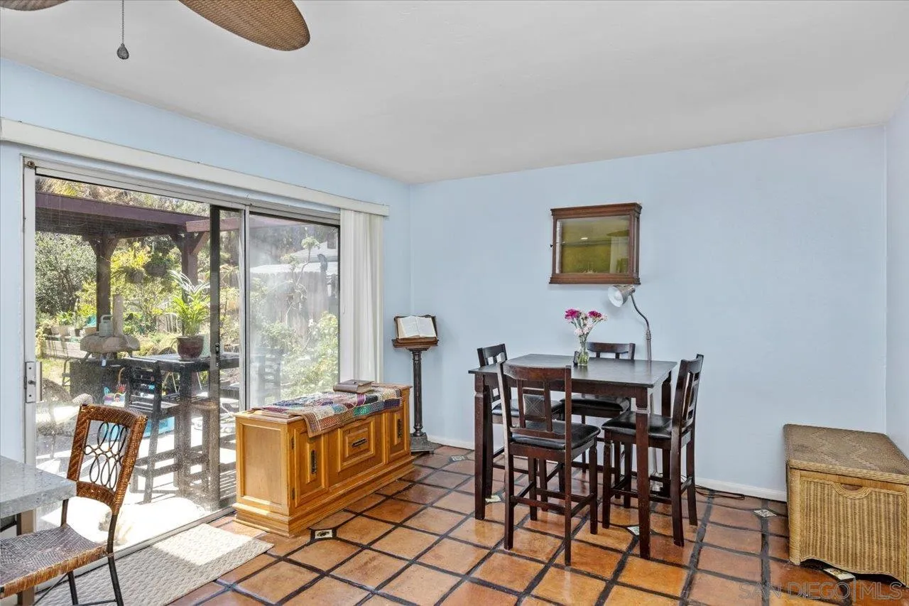 2337 Fallingleaf Road Oceanside, CA 92056 - Photo 11 of 34 a view of a dining room with furniture window and outside view