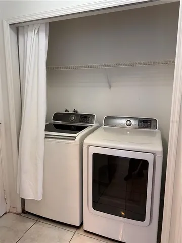 a view of washer and dryer