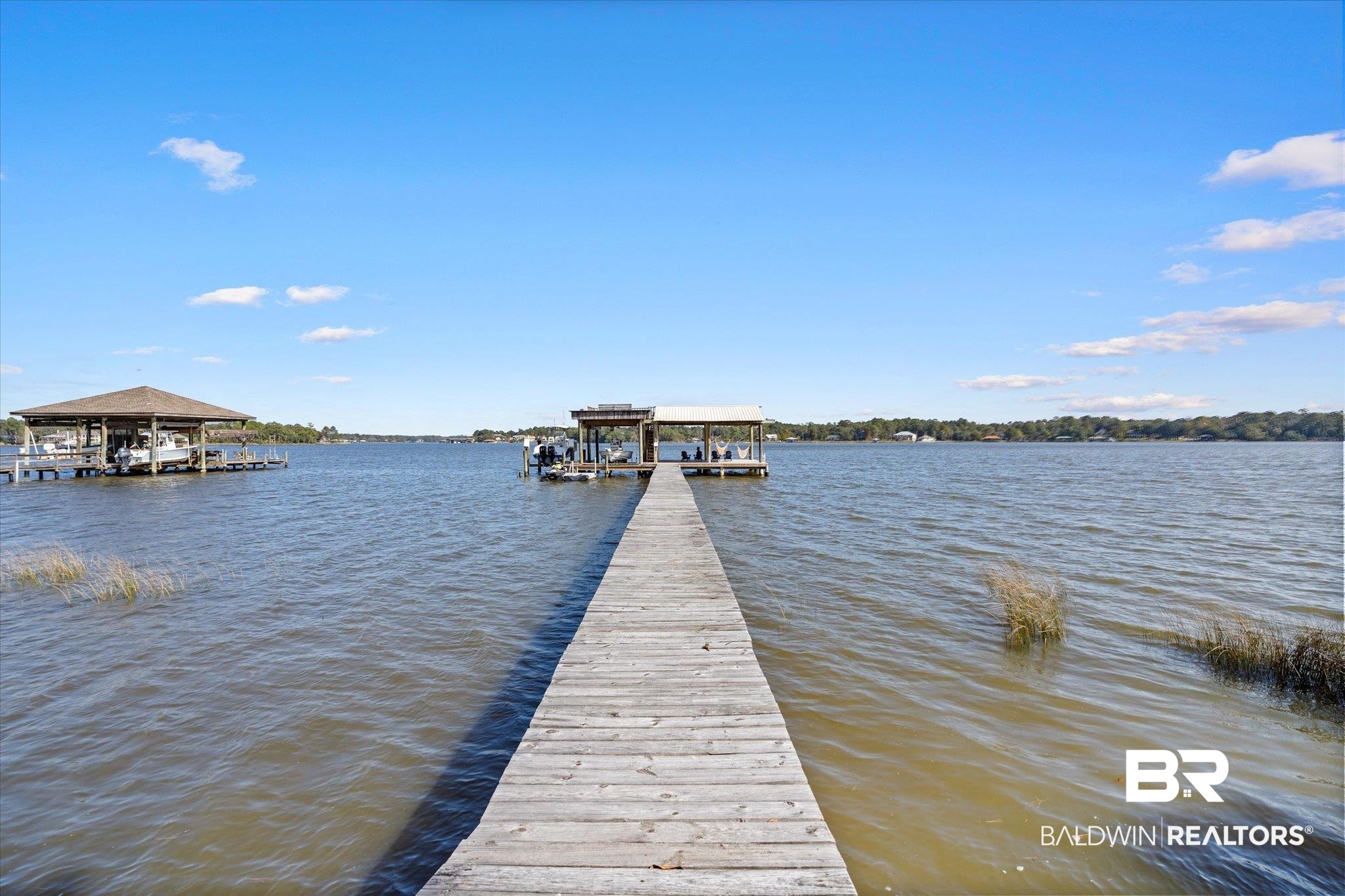 4930 River Trace Theodore, AL 36582 - Photo 36 of 57 View of dock featuring a water view