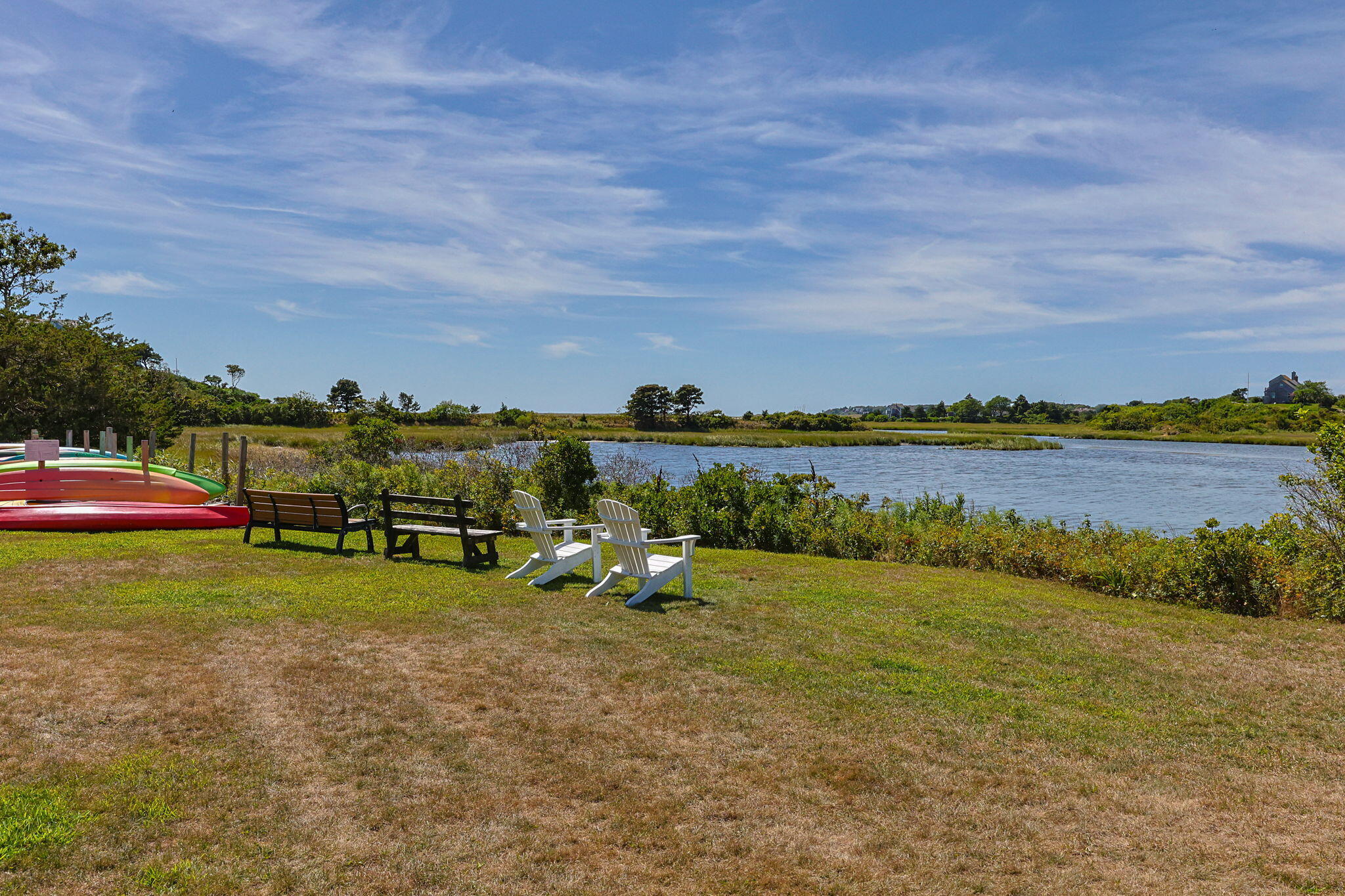 141 Marsh View Road Chatham, MA 02633 - Photo 20 of 24 a garden with lake view