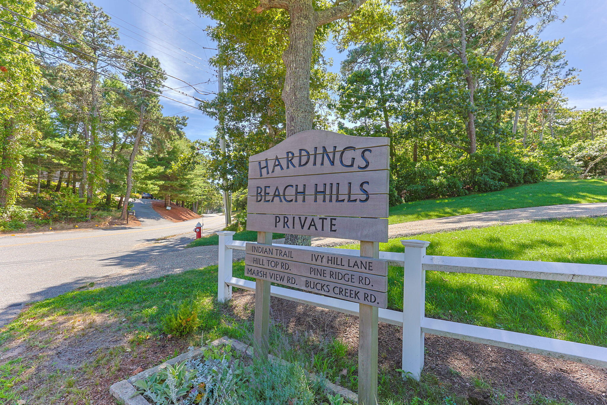 141 Marsh View Road Chatham, MA 02633 - Photo 23 of 24 a sign on the side of the road